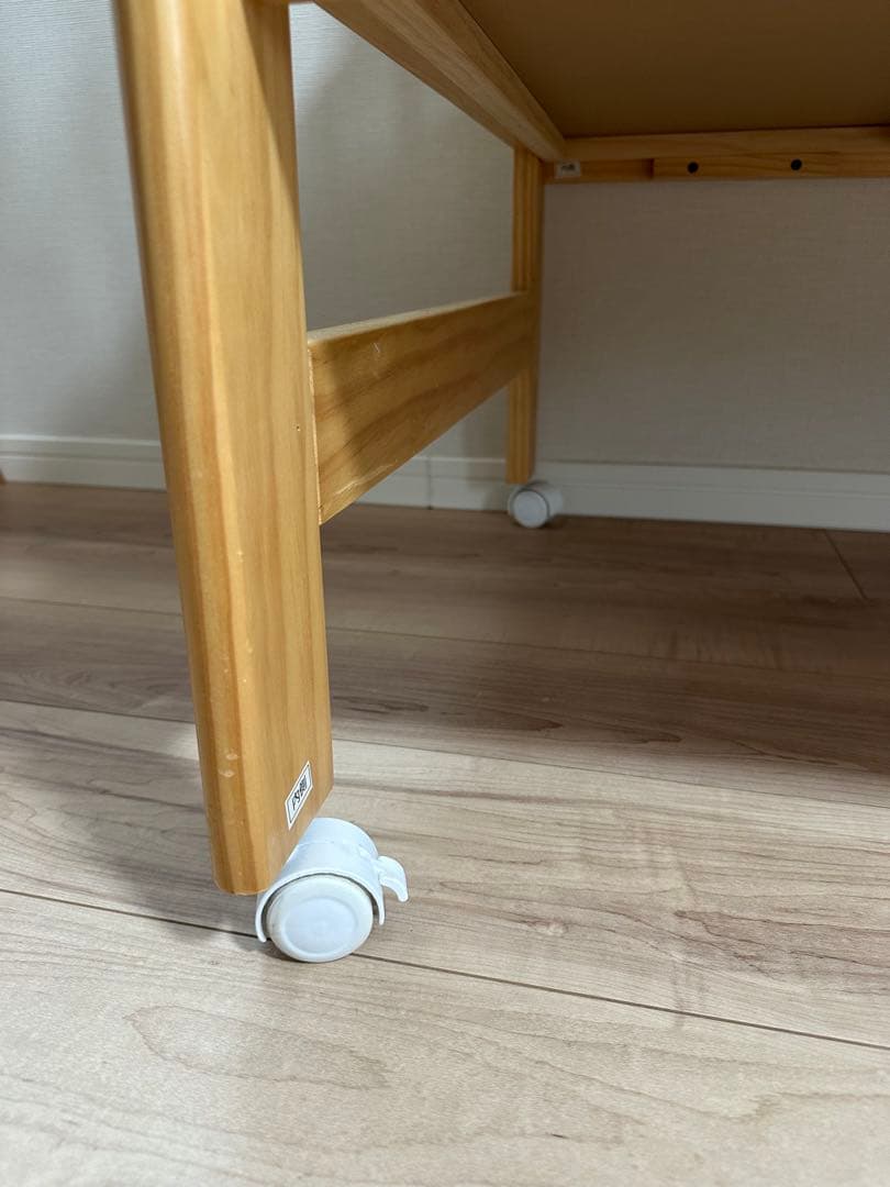 【KATOJI（カトージ）】ハイシートミニベッド（ナチュラル）