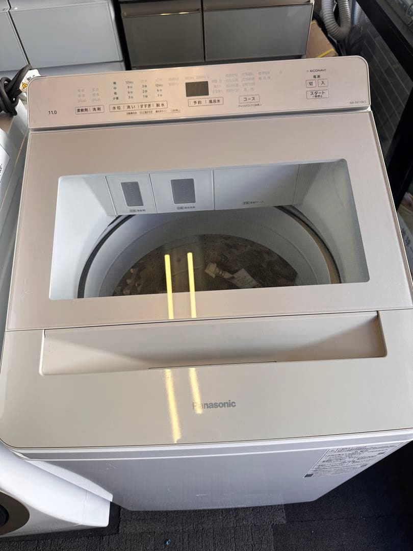 パナソニック 11kg 全自動洗濯機 2022年製 NA-FA110K5 極美品