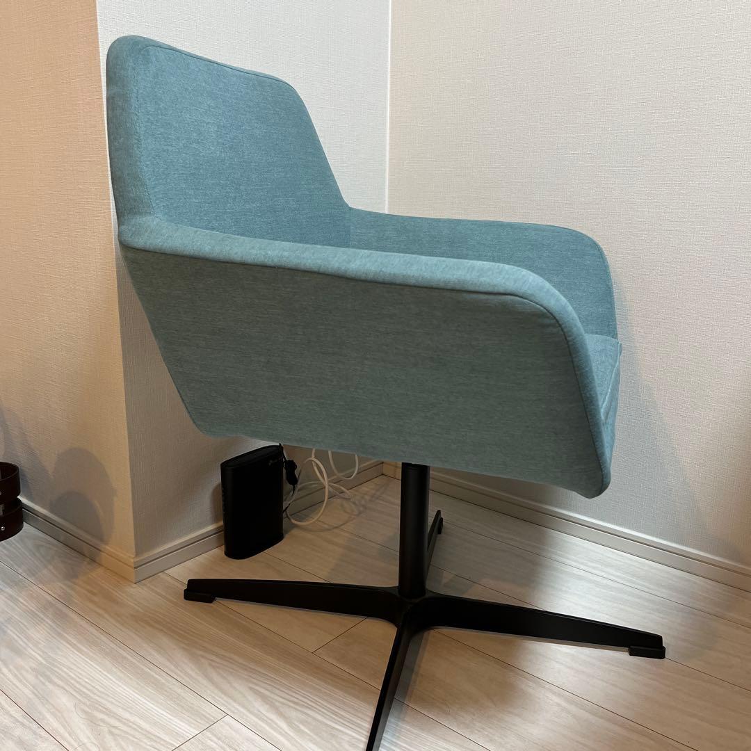 ダイニングチェア　ニトリ DCコルーナ 椅子 青 ブルー　※2脚でセット割りあり