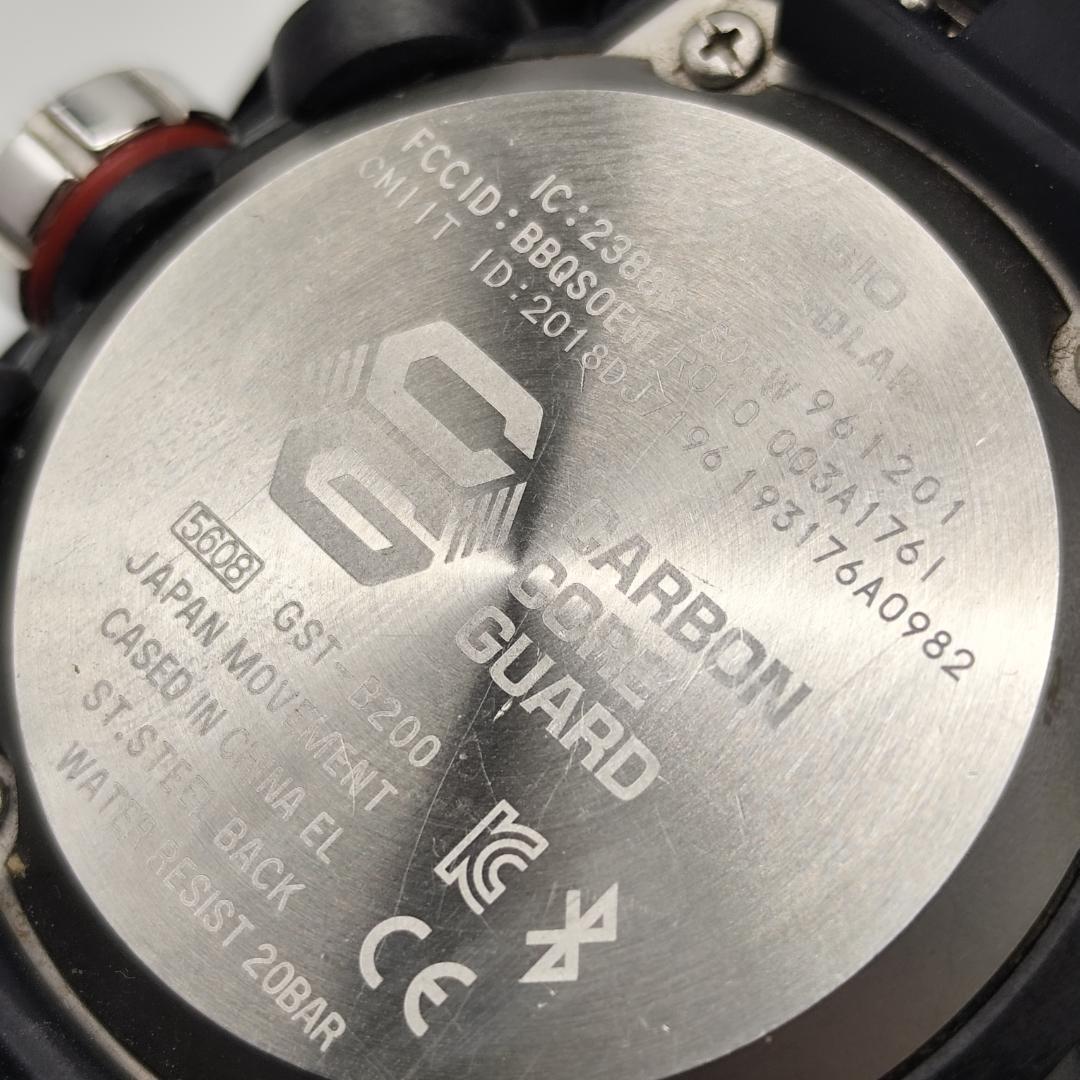 G-SHOCK GST-B200 ブラックGST-B200B-1AJF 元箱あり