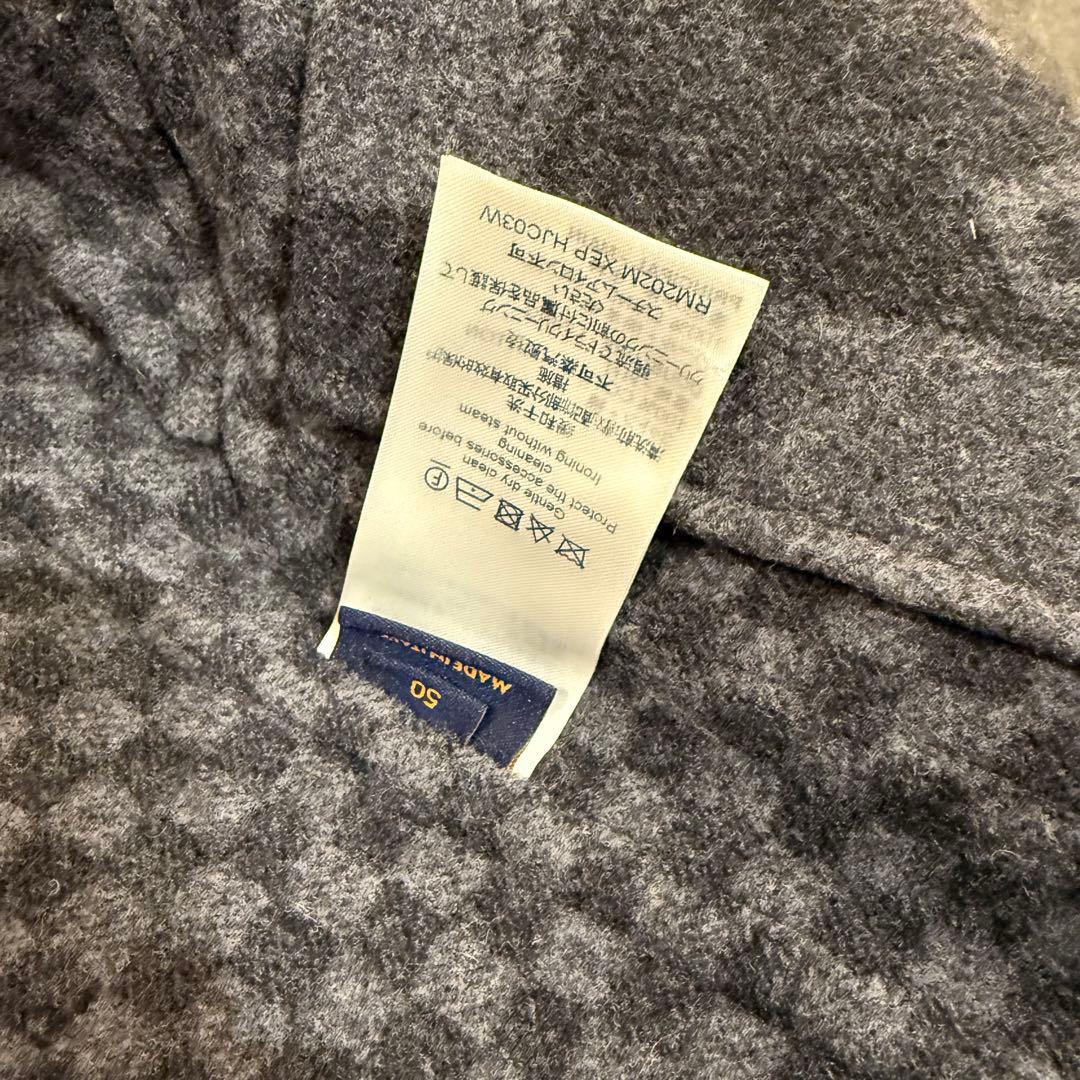 ほぼ未使用 ルイヴィトン LouisVuitton ダッフルコート ダミエ