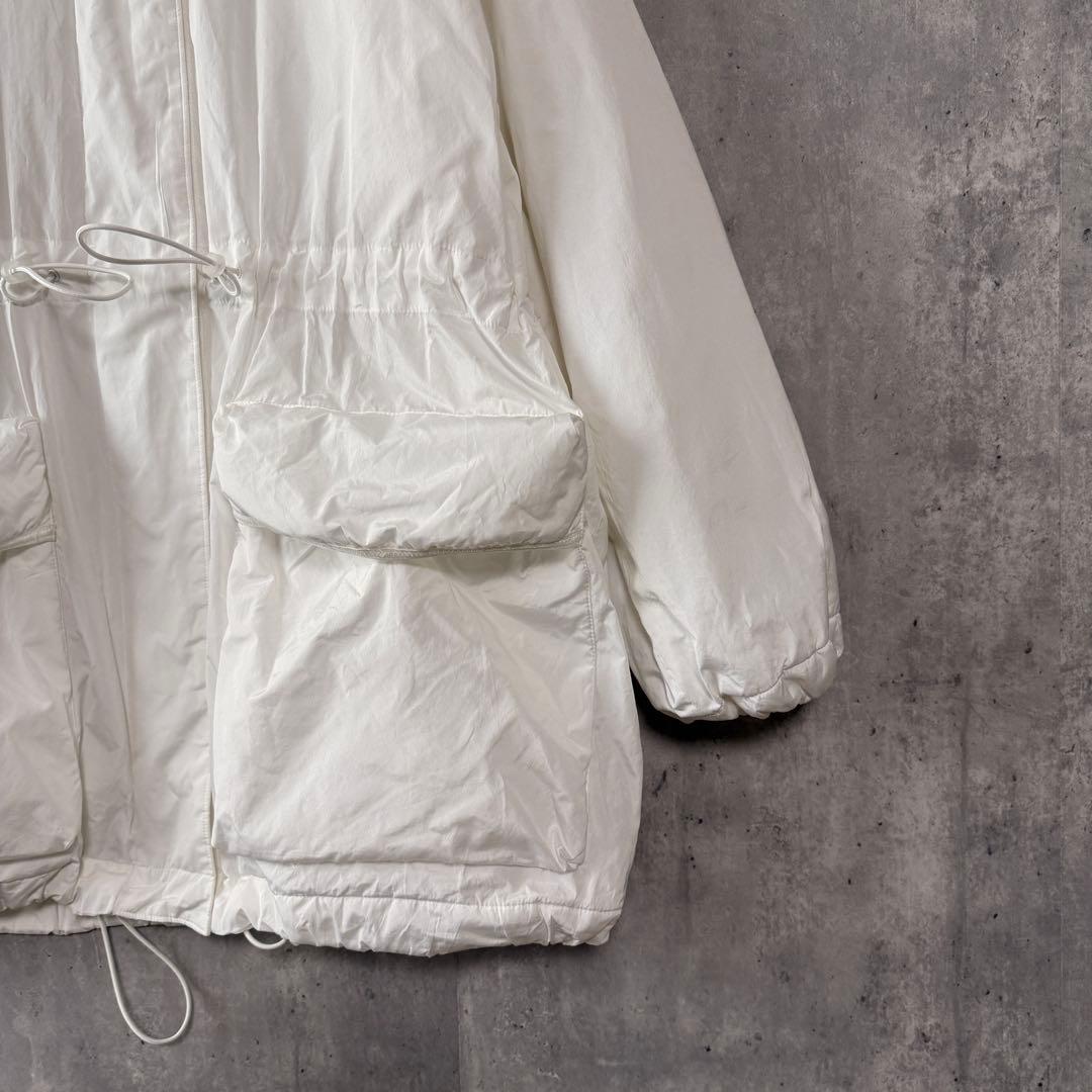 m*k様 美品✨エディットフォールル スノーカモショートパーカー　ホワイト 36