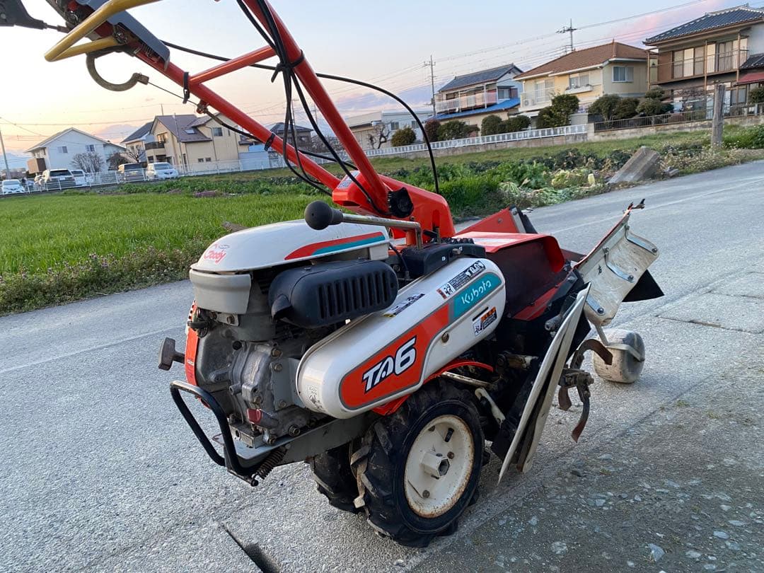 クボタ　TA6 いちご管理機　ネギ管理機　動作品