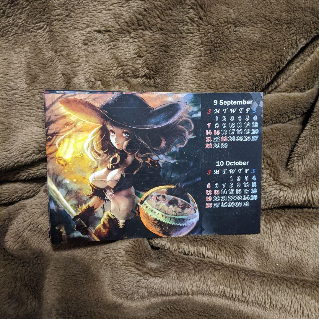 ロードオブヴァーミリオン　同人卓上カレンダー