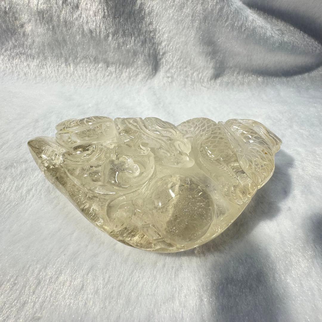 水晶龍　置物NO24-350