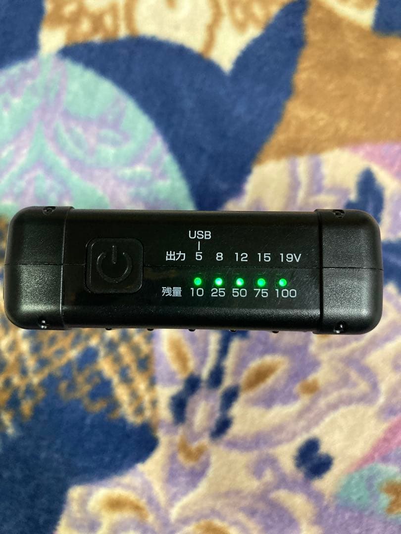 HOOH 鳳凰19V 空調服バッテリー、ファンセット