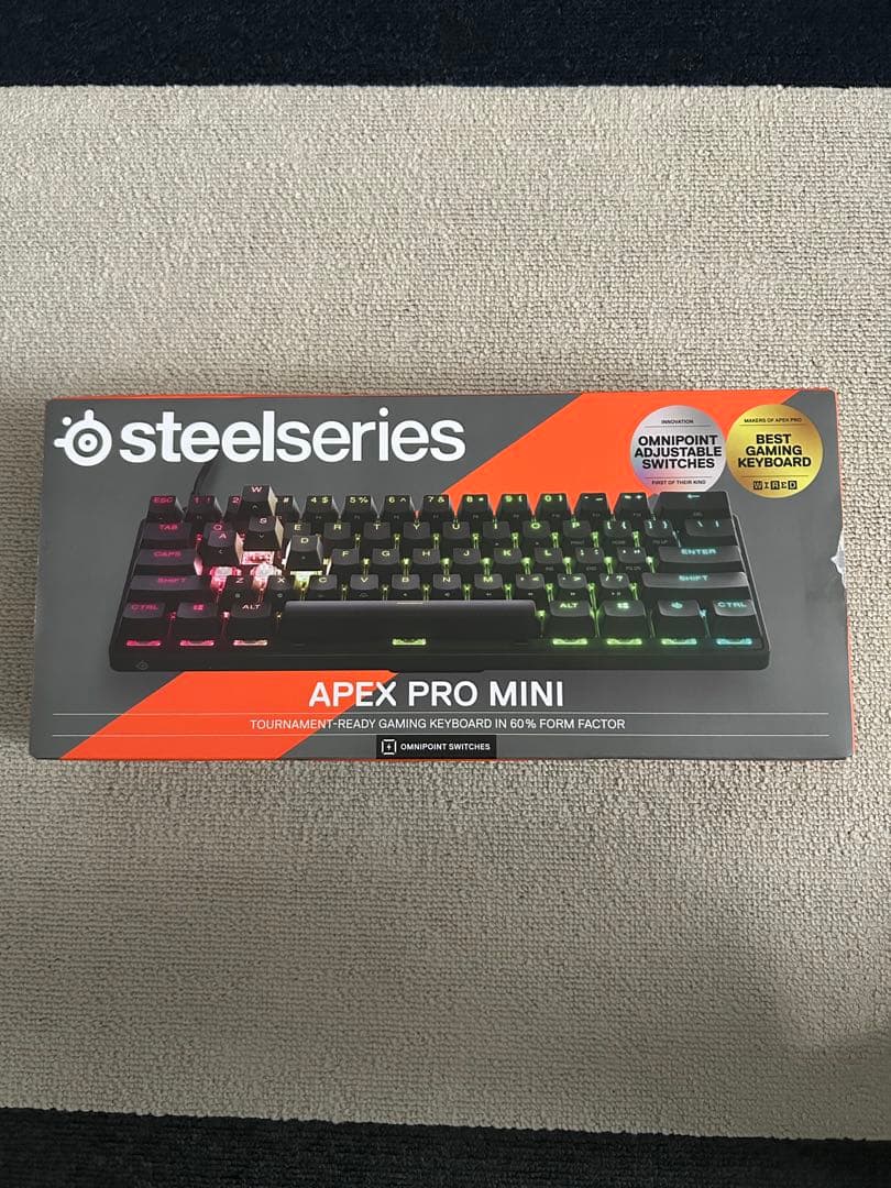 SteelSeries APEX PRO MINI JP配列 ラピッドトリガー