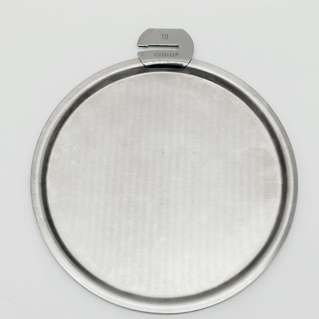CRISTEL　クリステル　Lシリーズ　18cm　両手鍋　廃盤オールステンレス蓋
