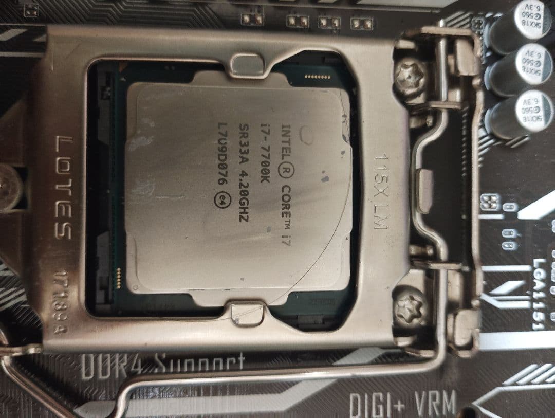 ASUS PRIME H270-PLUS マザーボード　+i7 7700k