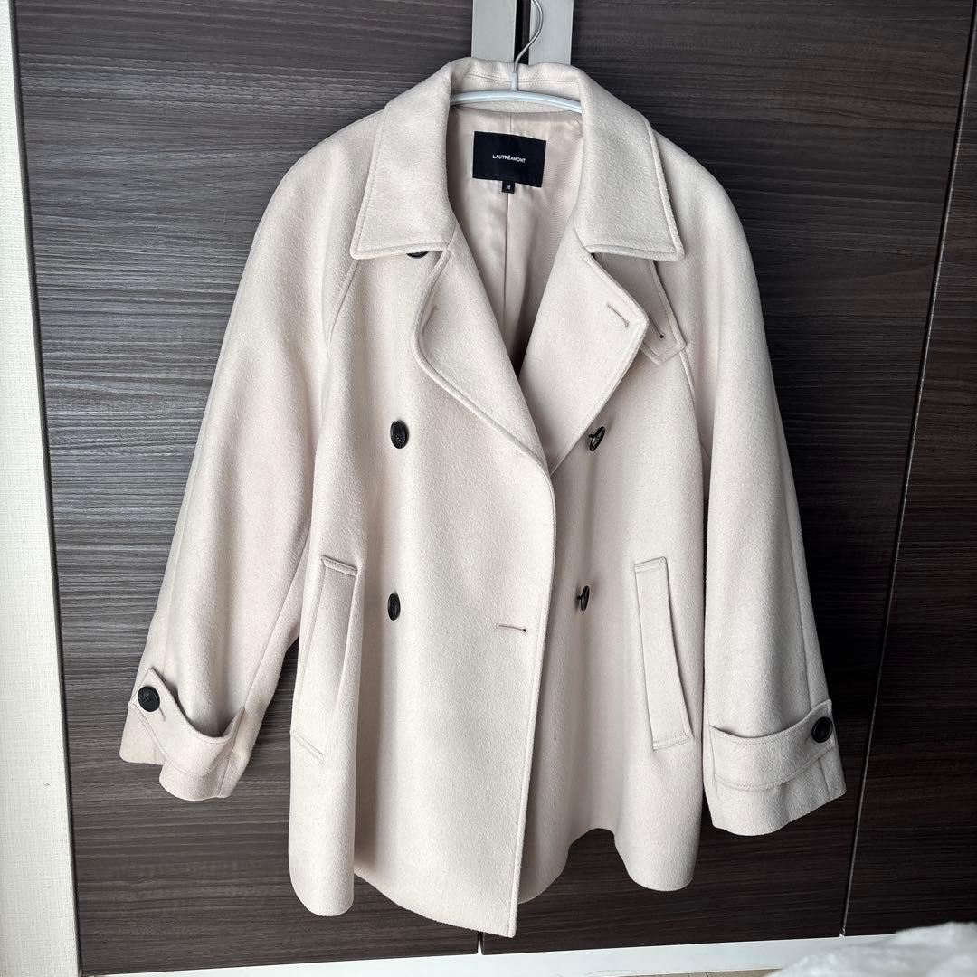 ロートレアモン　ネオアルティウールショートコート　サイズ36