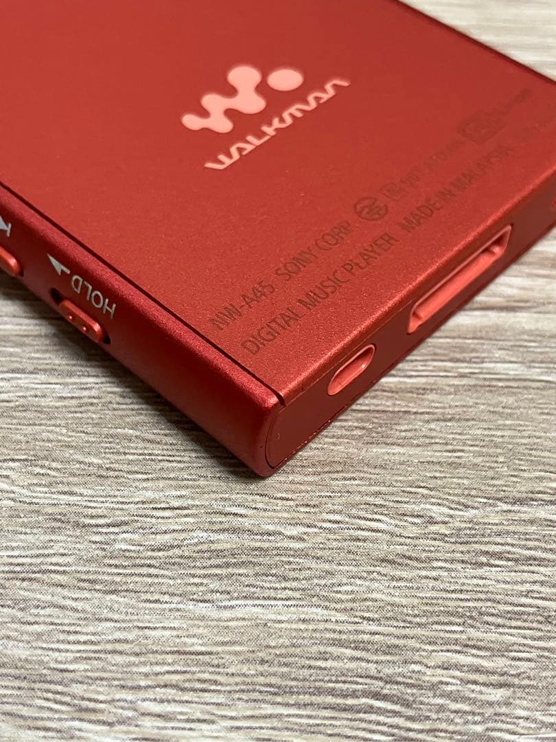 Sony NW-A45 デジタルオーディオプレーヤー レッド