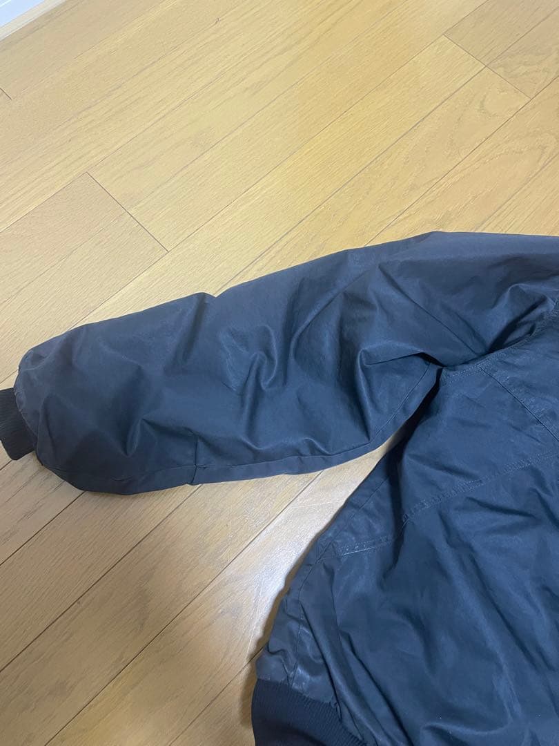 ナイロン ジップアップジャケット 黒　パダゴニア