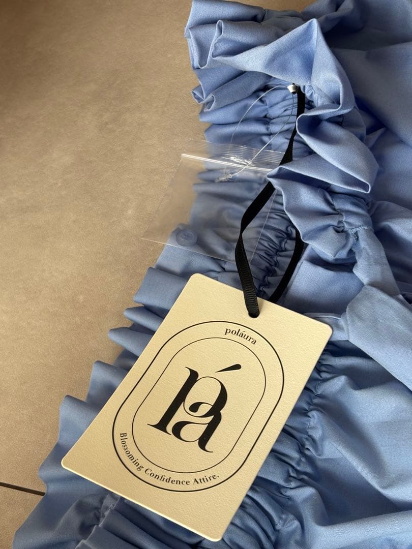 poláura プリーツリボン2WAYブラウス【1/25以降出品停止】