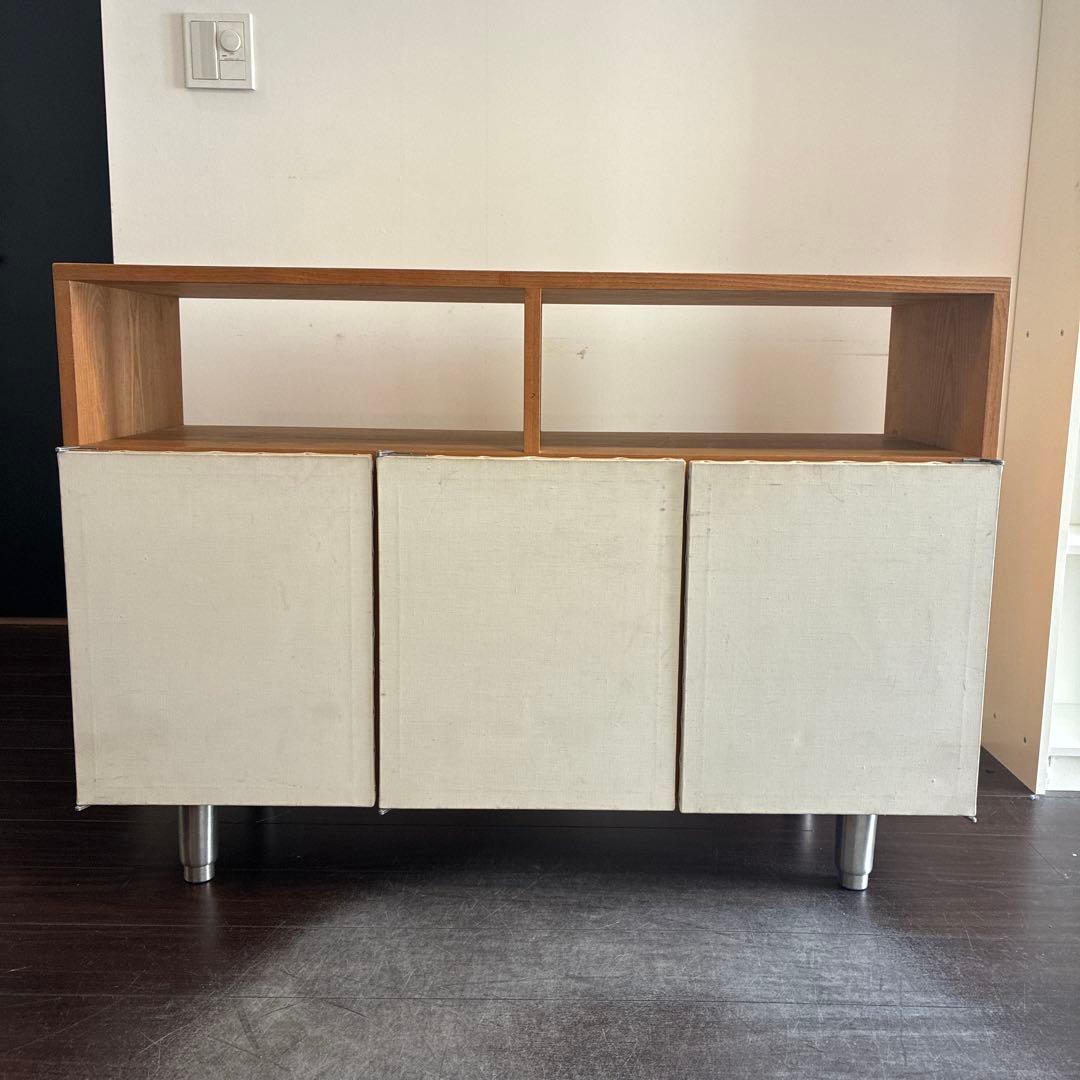 TRUCK FURNITURE希少初期サイドボードキャビネットターンテーブル台