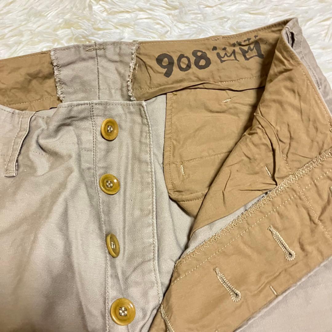 現行 45r おこめサテンの908チーゴパンツ ベージュ