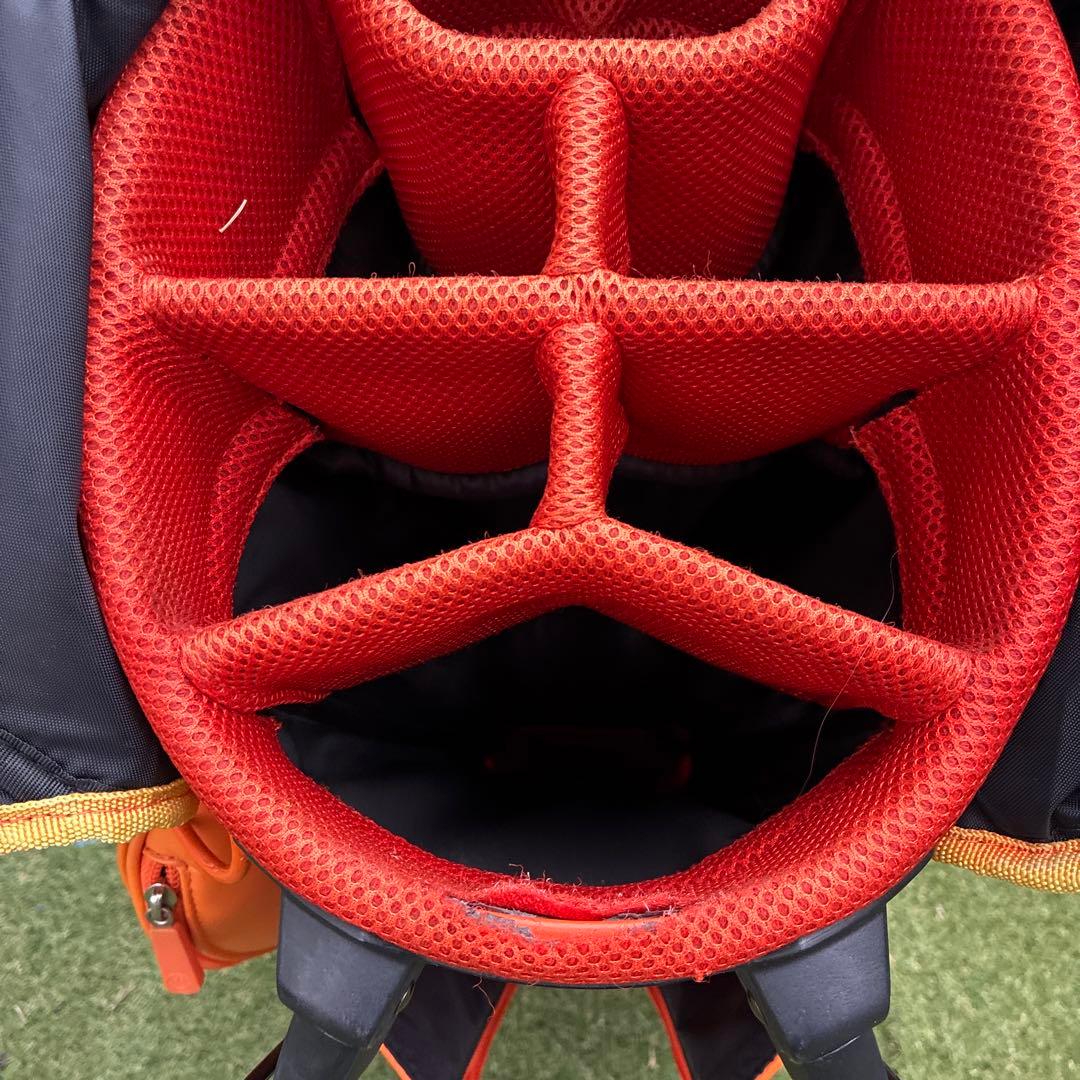 PEARLY GATES ゴルフキャディバッグ 89 オレンジ