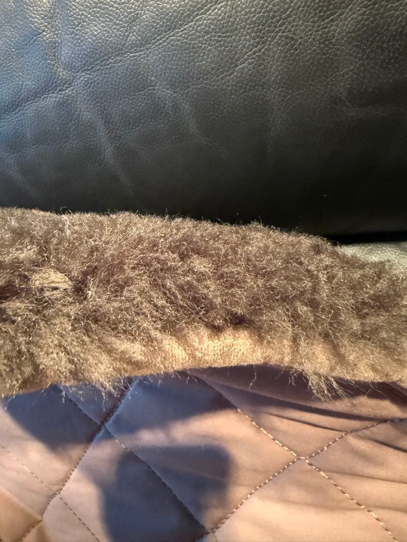 風*茂様 日本ムートン　背もたれ付高級ムートンクッション　ムートン100%定価5