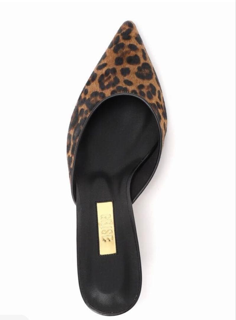 GRISE⭐︎4.5cmレザーポインテッドミュール【未使用品】