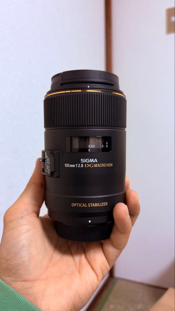 【極上品】SIGMA 105mm F2.8 EX DG MACRO OS