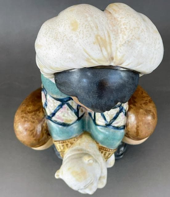 【大型】LLRADRO リヤドロ 子熊とエスキモーの少女 リアドロ グレス 置物