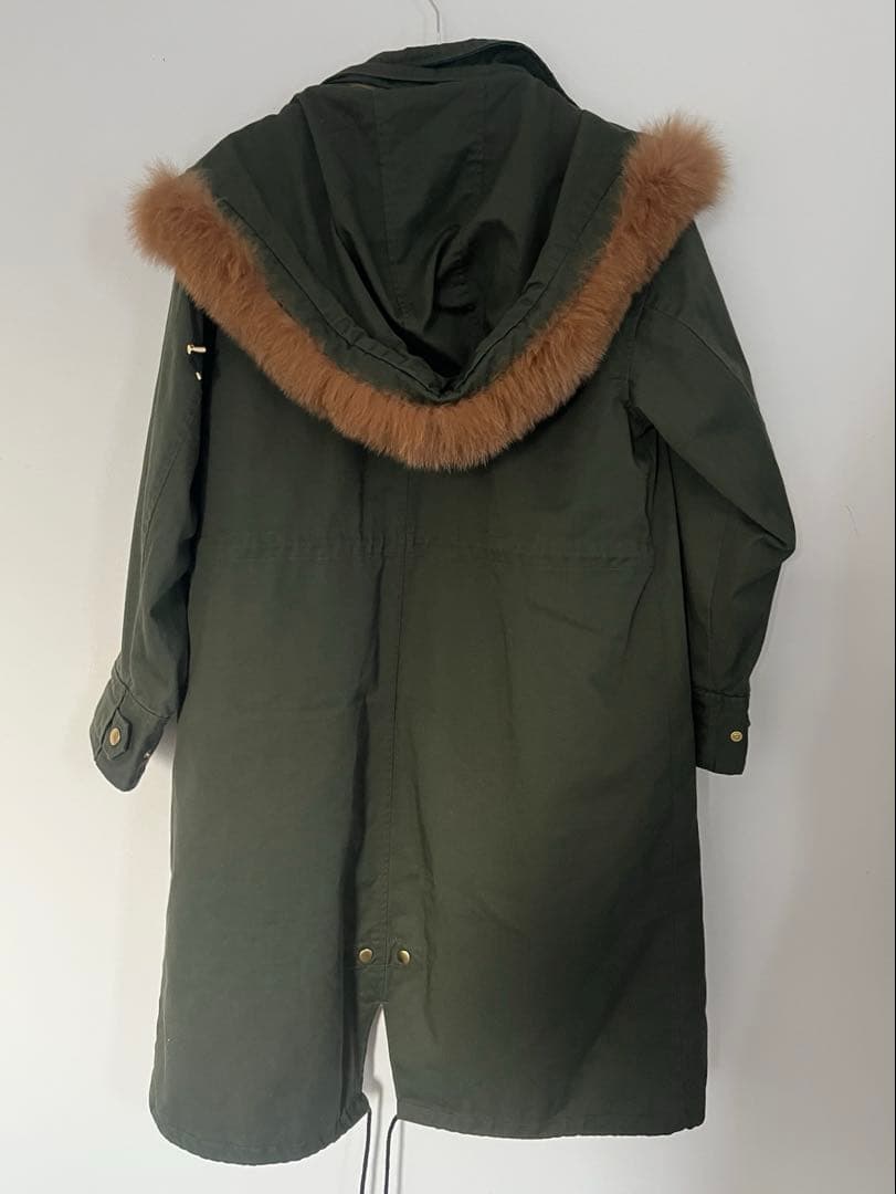 SLOBE IENA モッズコート　フォックスファー　ライナー付き