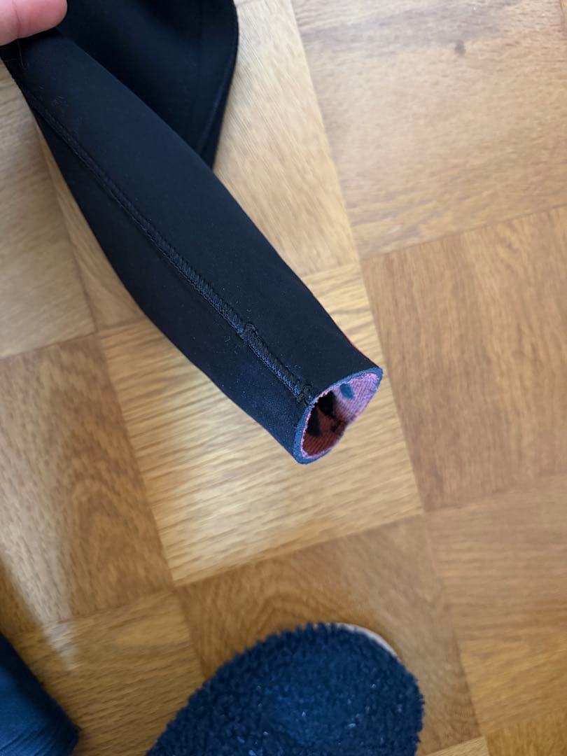 ROOSTER ロングジョン Lサイズ ブラック/グレー