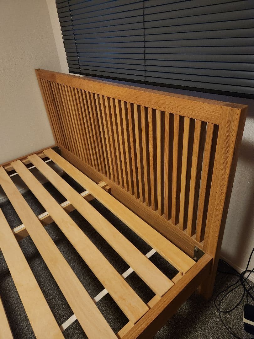 【美品】アクタス　POTHOS　ダブルベッドフレーム　※都内直接引き取り