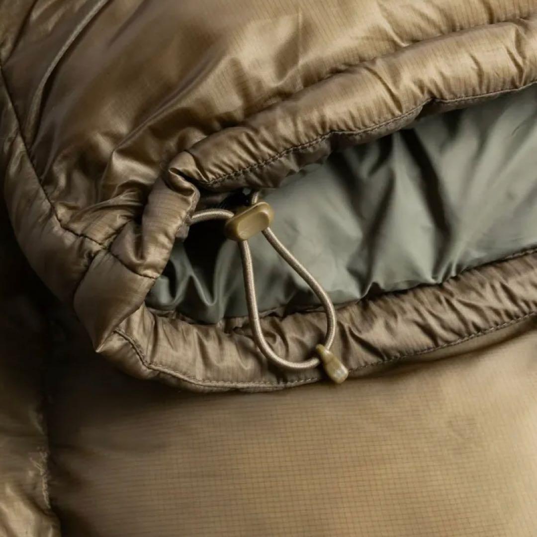 Dime CLASSIC RIPSTOP PUFFER ダウン ゴールド M