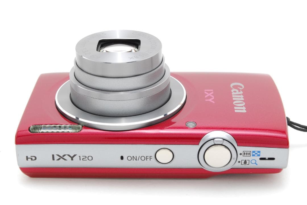 Canon IXY 120 レッド 本体と付属品 動作確認済み