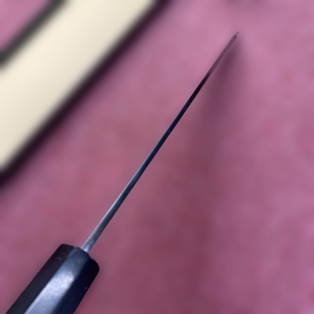 青二鋼　勘所切付型特製万能和包丁　240㎜ 8寸