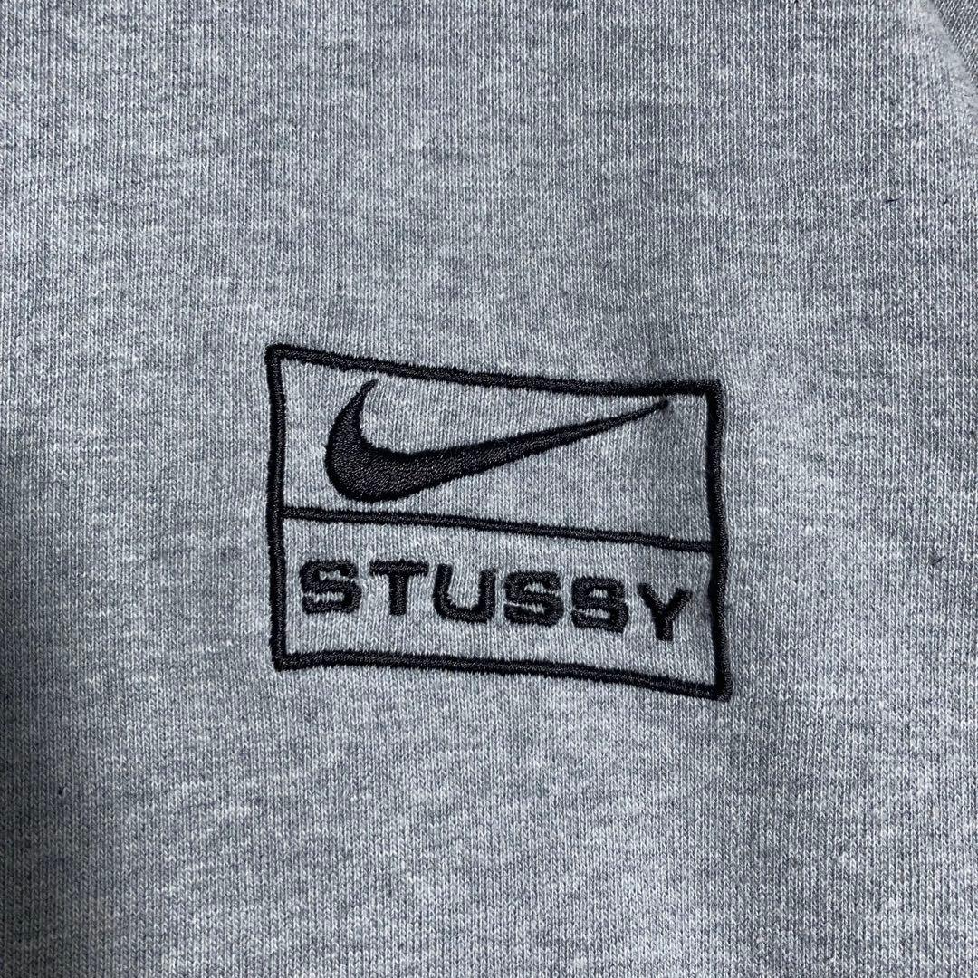 【ドジャース山本由伸着用】ナイキ STUSSY スウェット 刺繍 2XL グレー