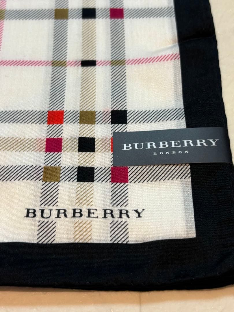 BURBERRY 大判　ハンカチ　 ５枚セット
