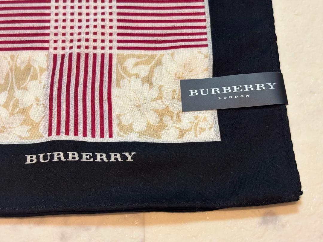 BURBERRY 大判　ハンカチ　 ５枚セット