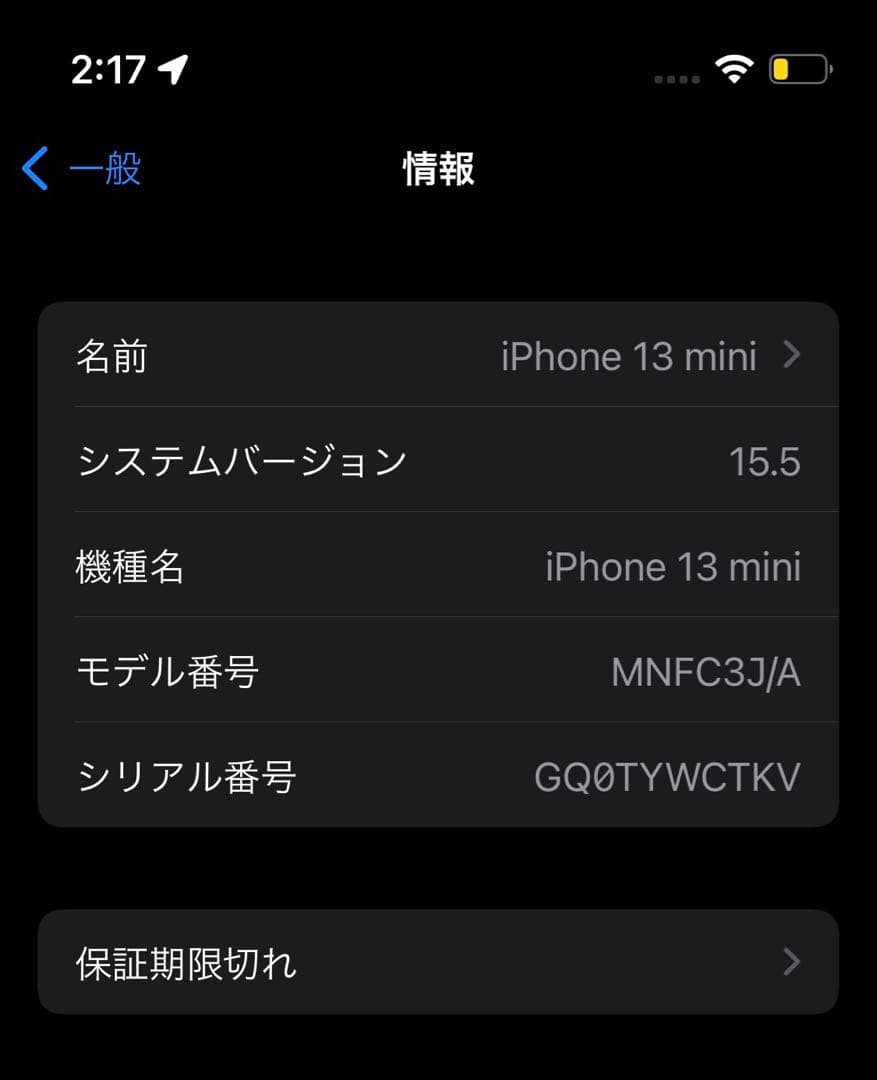iPhone 13 mini グリーン 本体
