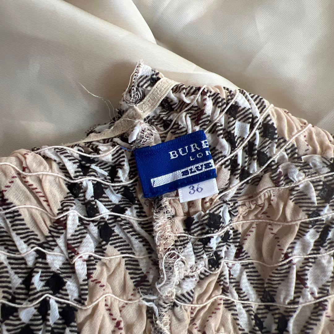 d*3様 BURBERRY チェック柄 キャミソール 36