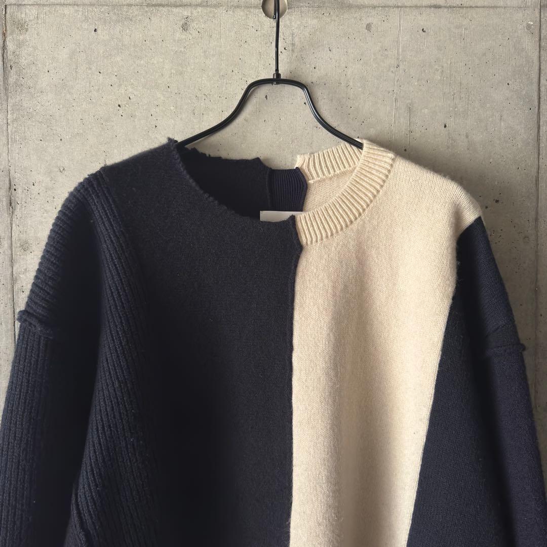 トップス stein / OVERSIZED MULTI PATCHED KNIT LS