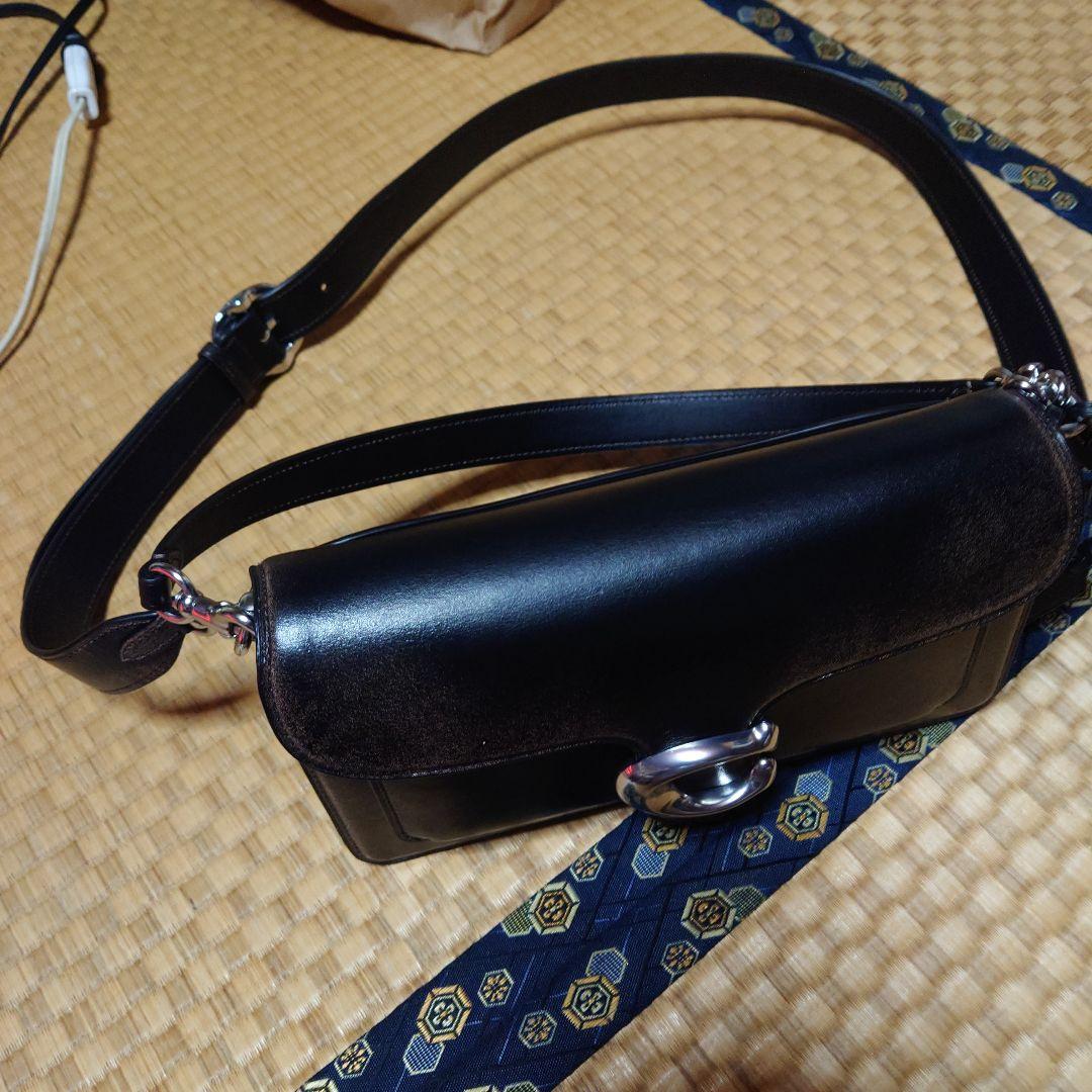 COACH◆タビー ショルダー バッグ 26・ラブド レザー