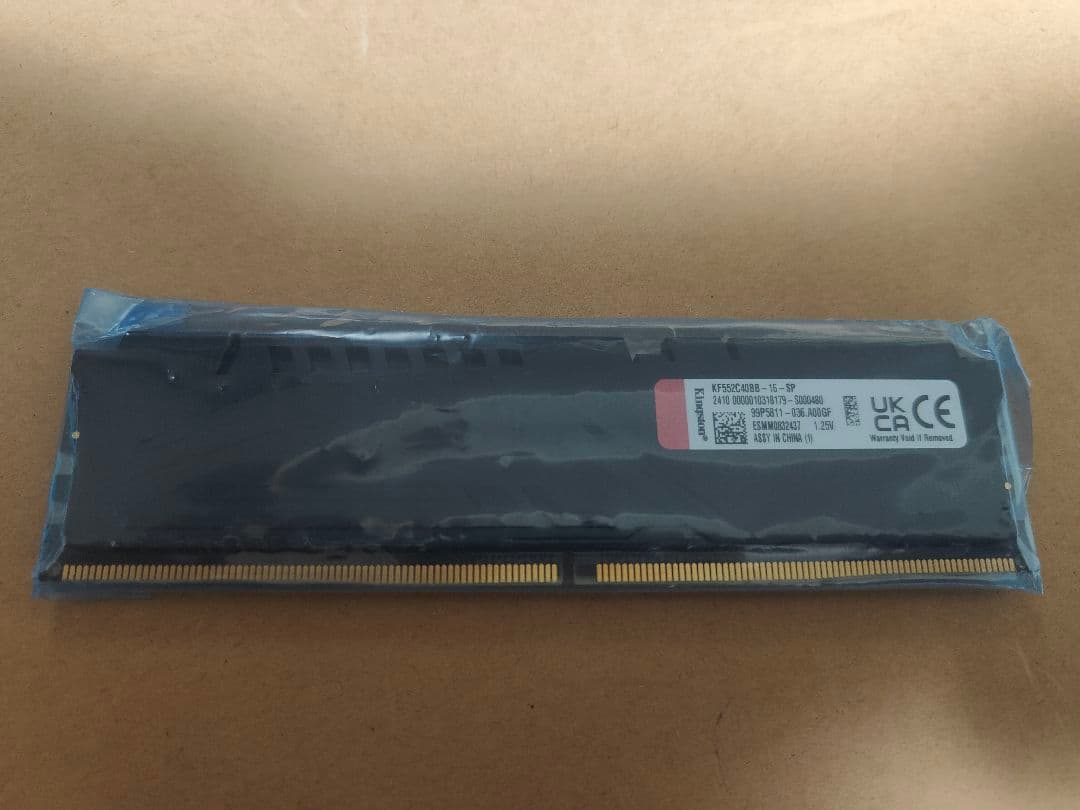 KINGSTON FURY BEAST DDR5 メモリ16GB