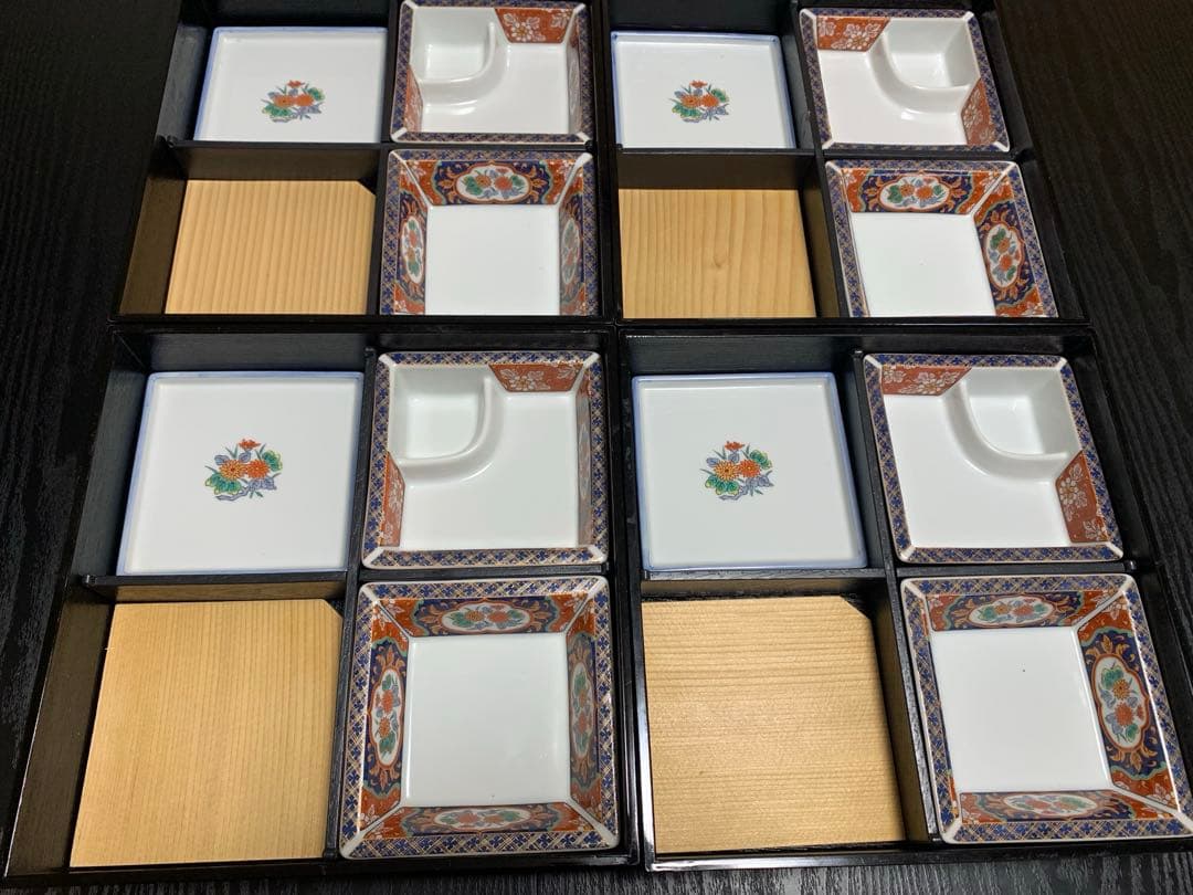 最終価格　古伊万里　龍峰堂　三洋陶器　42点セット　松花堂弁当箱7箱
