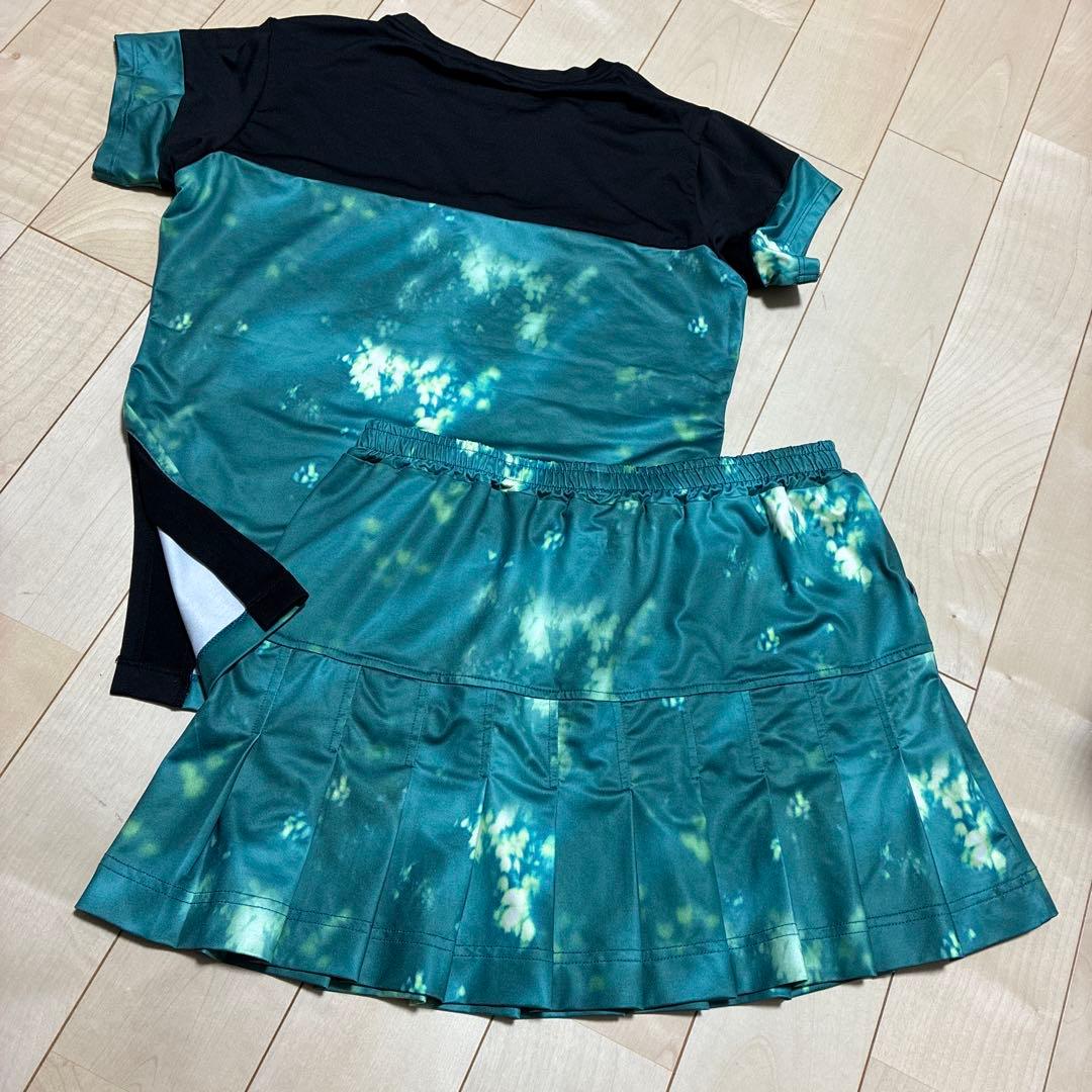 Admiral テニスウェアセット TシャツSサイズ スコートMサイズ