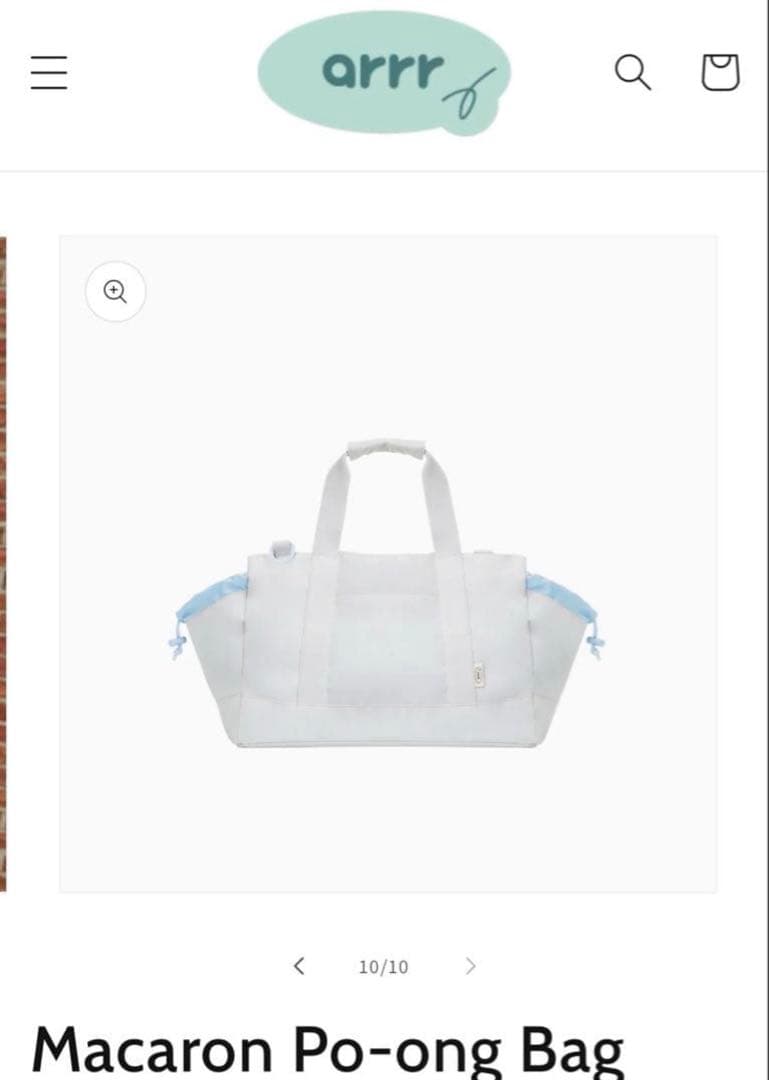 美品　arr ハグキャリーバッグ