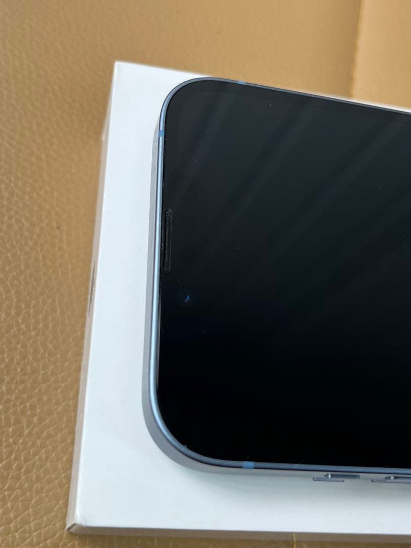 美品 iPhone 14 256GB ブルー SIMフリー ロックなし