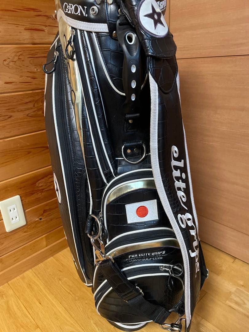 elite grips ゴルフバッグ・キャディバッグ 限定　希少　国旗