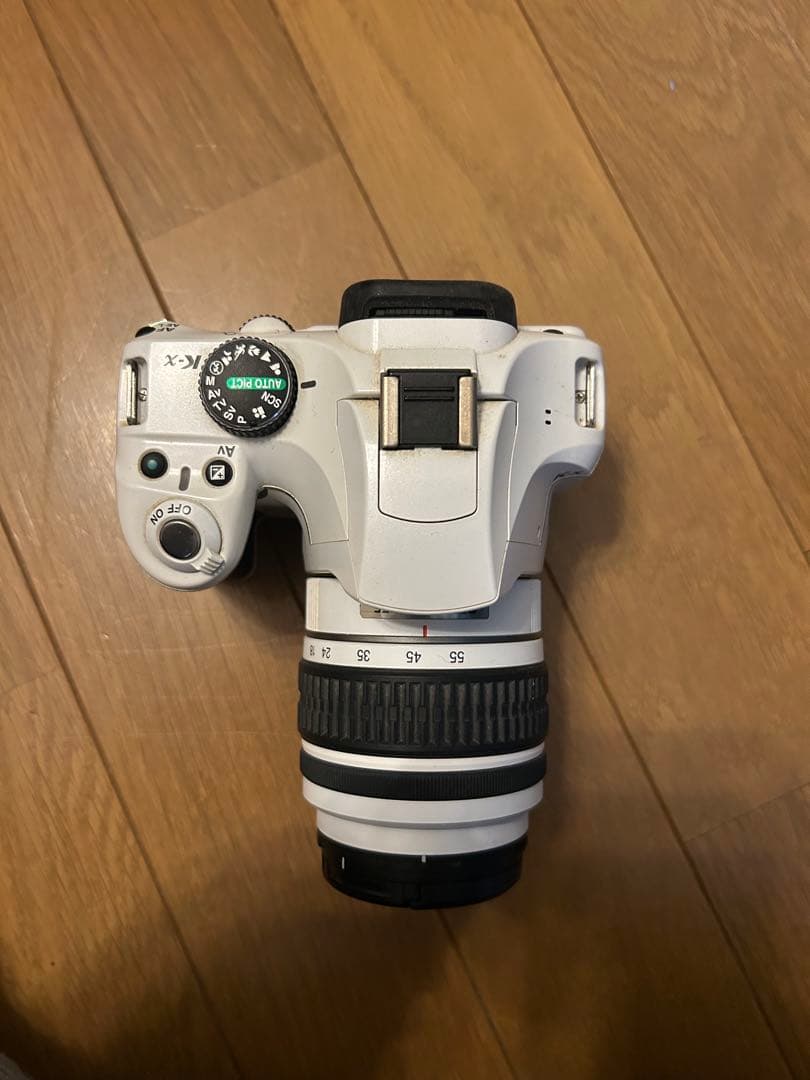 一眼レフカメラ PENTAX K-x ホワイト （ジャンク品）