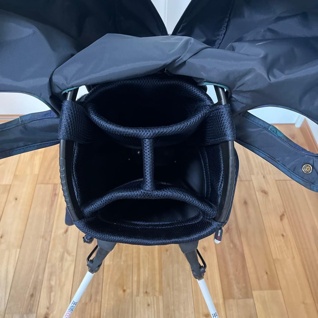 BEAMS GOLF ブラックウォッチ キャディバッグ　美品