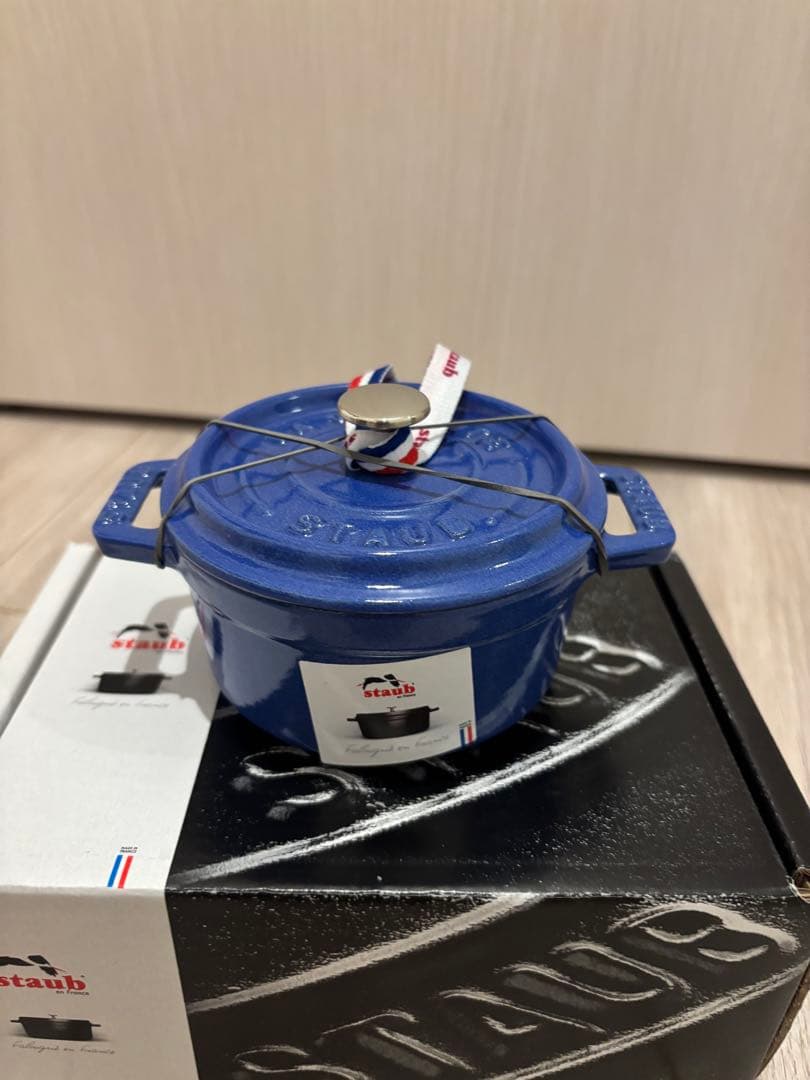 STAUB ラウンドココット ブルーベリー &ミント