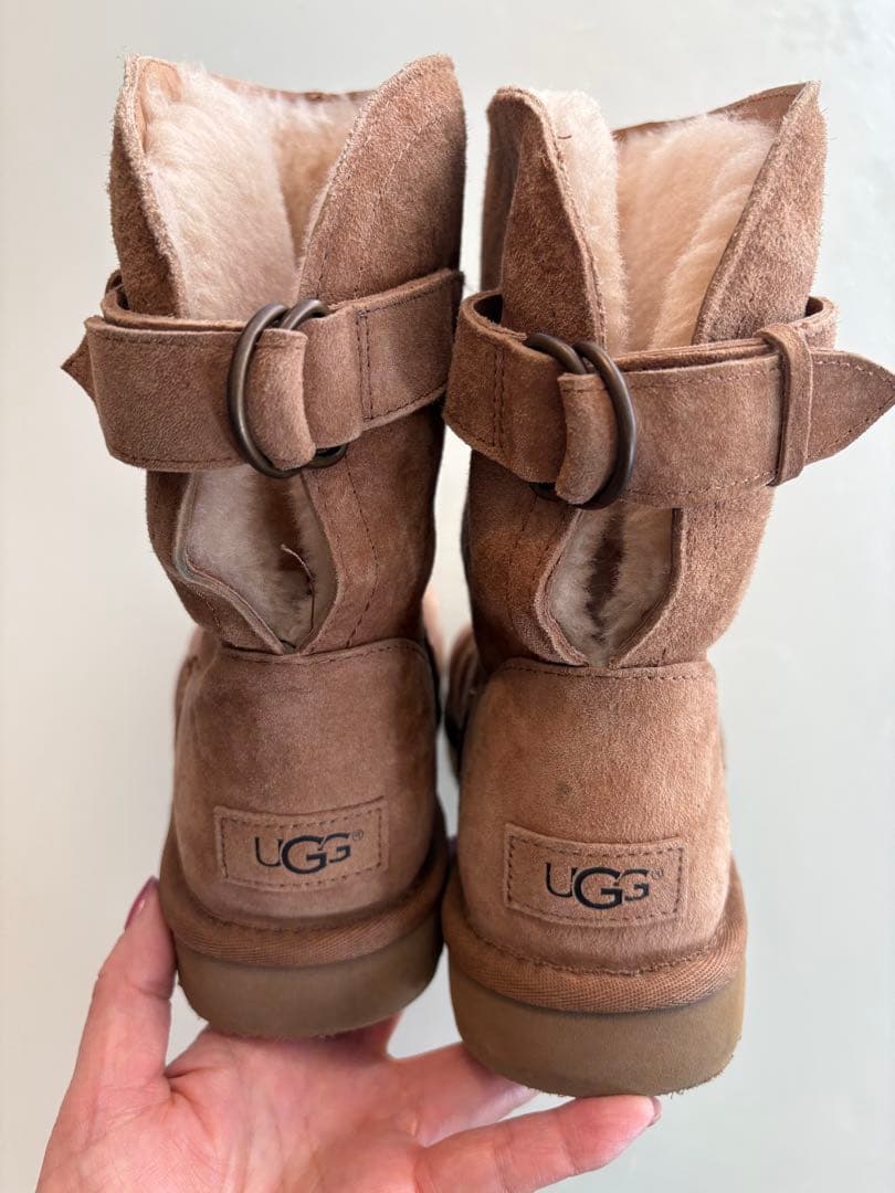 UGG ムートンハーフブーツ 25cm USA 8 サイズ　美品