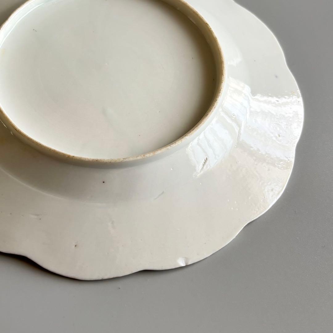 英国製アンティーク 1880年代　ロイヤルウースター　深紅と盛上げ金彩【稀少品】