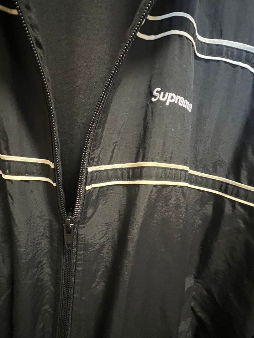 【美品】Supreme ブラック ナイロンジャケット M