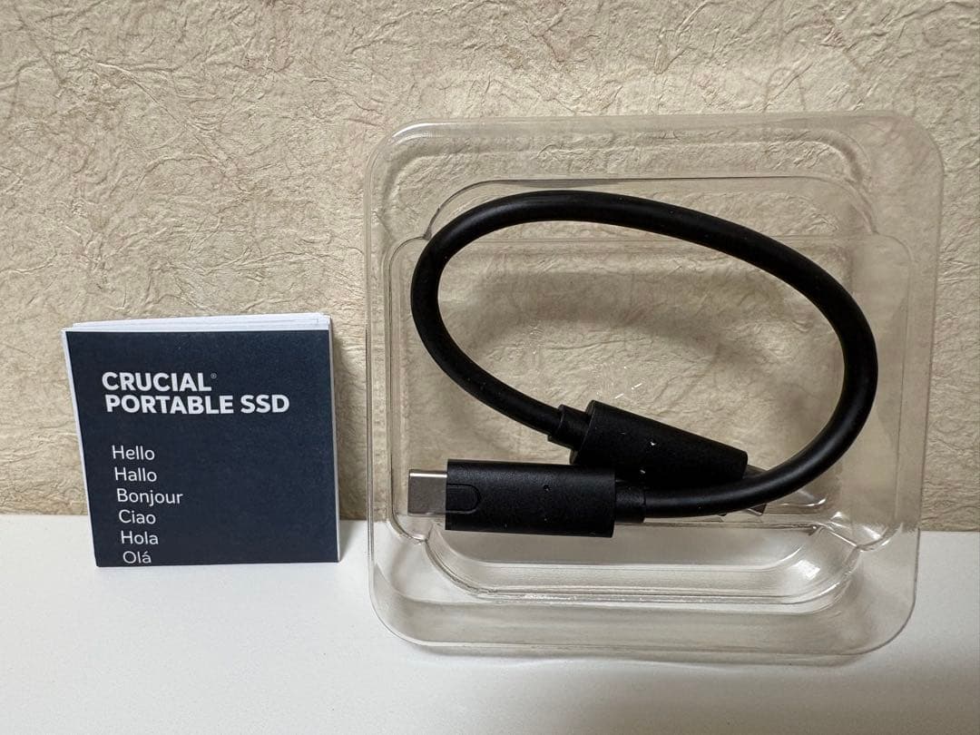 Crucial X6 4TB ポータブルSSD